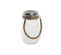 Home ESPRIT Decoration Luminous Transparent Silver 11 x 11 x 18 cm