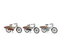 Home ESPRIT Decorative Figure 27 x 9.5 x 14.5 cm (3 Units) Bicycle