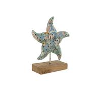 Home ESPRIT Figurine Decorative Mediterranean Starfish 22 x 8 x 25 cm