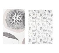 Home ESPRIT Flower Printed Curtain 140 x 0.2 x 260 cm