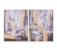 Home ESPRIT Modern Abstract Picture 62 x 4.5 x 82 cm (2 Units)