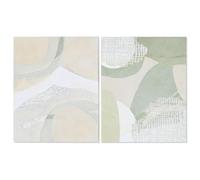 Home ESPRIT Modern Abstract Picture 80 x 3.8 x 100 cm (2 Units)