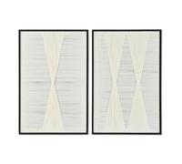 Home ESPRIT Modern Canvas 60 x 3 x 90 cm (2 Units)