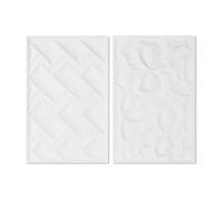 Home ESPRIT Modern Embossed Picture 58.5 x 4 x 92.5 cm (2 Units)