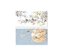 Home ESPRIT Oriental Bird Picture 120 x 3.8 x 60 cm (2 Units)