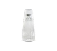 Home ESPRIT Transparent Glass Water Bottle 240 ml 1 L