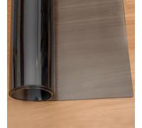 Home Essentials，Clear Black Table Cover 40x240cm - Waterproof Table Protector Wipeable & Durable 1.5mm Thick Rectangle Tablecloth for Dining Room Easy