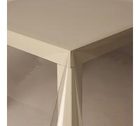 Home Expressions PVC Tablecloth Crystal Clear 150 Micron, Wipe Clean, Vinyl/Plastic Table Cloth full roll of 40 metres