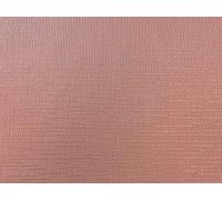 Home Expressions® Tablecloth 140cm X 200cm To fit 6 Chair Table Plain Textured Linen Look Soft Lines Wipe Clean Vinyl Table Cloth/Protector Pvc Waterproof Textile Backing (Rose Pink/Salmon)