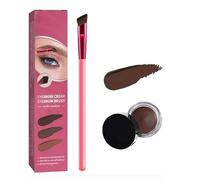 Home Eyebrow Care Kit 4d Laminated,4D Hair Stroke Brow Stamp Brush,Precise Brush Head And Angled Brow Brush, Multi Function Eyebrow Brush, Eyebrow Brush