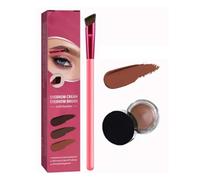 Home Eyebrow Care Kit 4d Laminated, 4D Laminated Brow Starter Kit, 4D Hair Stroke Ultra-Thin Brow Brush, Multi-Function Eyebrow Brush (Light brown)