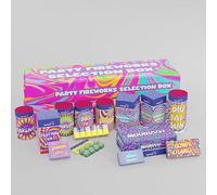 Home Family Multiple Items Party Selection Box | Displayed With Safety Pyrotechnics, Ideal For Diwali/Bonfire/Birthdays/Halloween/New Year/Christmas | Multicolour Party Selection Box For Ages 18+