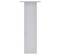 HOME FASHION 86601-703 96.5 x 23.6-Inch Polyester Curtain, Grey