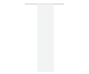 Home Fashion Polyester, Off-White Plain Panel Blind Voile 245 x 60 cm