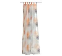 Home Fashion Tab-Top Curtain, Orange