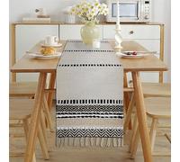HOME FIESTA The First Home Decor Dining Table Runner in Multicolour Heat Resistant for Dressing Table | Bedside Table | Dining Table | 14x60 inch (4 Seater) GT2