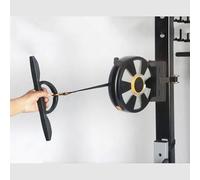 Home Fitness Equipment,Wall Mounted Eccentric Flywheel Training Equipment,Flywheel Trainer with Specific Inertia,Strength Training,Outdoor