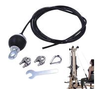 Home Fitness Pulley Rope for Home Training, Robust Wire Holders for Heavy Duty - Replacement Cable for Home Fitness Equipment and Training Machines - For Home Training Gym and Weight Sports