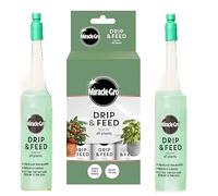 Home Fittings ® 3x Miracle Gro Drip and Feed All Purpose Ready to Use Plant Food Fertiliser for Houseplants Pots Containers Slow Feed (Pack of 3)