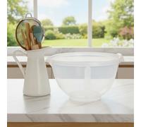 Home Fittings 4L Classic Prepware Expert Mixing Bowl with Measuring Clear Quality You can Trust Dunlem Wham Easy Grip and Pour