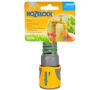 Home Fittings ® Hose Connector Plus HozeLock ø 12.5mm - 15mm (1/2"- 5/8") Soft Touch Watertight, Non-Slip, Flexible Connector Prevents Twisting, Swelling and Leaks [ 2050 ]