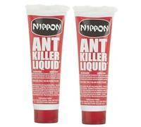 Home Fittings ® Nippon Ant Killer Liquid 25g Bait Destroys Complete Nest Colony Queen Indoor Outdoor Control Effective Elimination for Black Garden House Ants Pest Treatment Home Defence