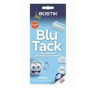 Home Fittings ® Reusable Bostik Blu Tack Original Adhesive Putty Non Toxic Multipurpose Sticky Tack for Home Office School Crafts Decorations Mounting Posters 60g