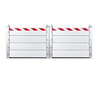 Home Flood Barrier 500x20CM Reusable Flood Protection Barriers for Doorways, Garage, Driveway - Heavy Rain & Storm Surge Protection