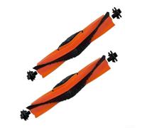 Home Floor Main Brush for Xiaomi for x20 Max D109GL Robot for vac(2PCS) | Sturdy ABS construction, resists wear and tear, maintains floor for contact, ensures long for service life