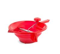 Home Food Mill with Handle Polypropylene 3 Discs Stainless CMS 30 Red