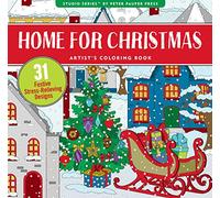 Home for Christmas Coloring Book (micro-perforated pages come out cleanly!)