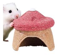 Home for Hamsters,Mushroom Shaped Chew & Teething Toys - Hamster Habitat | for Rabbits, Pets, Pet Cages, Home, Chinchillas, Hedgehogs And