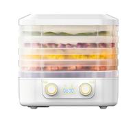 Home Freeze Dryer Machine with Digital Touch Control, Multi-Layer Food Freeze Dryer for Fruits Meat and Meals, Adjustable Temperature Compact Freeze Drying System for Home Kitchen