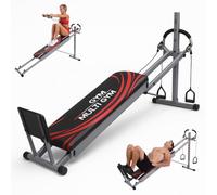 Home Full Body Workout Machine - 8-in-1 Folding Multi Gym for Home Fitness - Full Body Strength & Cardio System - Over 100 Exercises All-in-One Workout Equipment - Easy Storage - Official Support