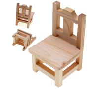 Home Furniture, Miniature Home Furniture, Doll Miniatures Accessories Tiny Wooden Furniture for Fairy World Miniature Garden vac