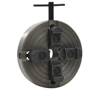 Home & Garden-4 Jaw Wood Chuck with M33 Connection Steel Black 150x63 mm-Furniture Choice