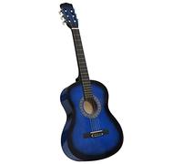 Home & Garden-Classical Guitar for Beginner and Kids Blue 3/4 36"-Furniture Choice