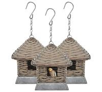 Home & Garden,Decor,Bird & Wildlife Houses,Birdhouses,Bird Houses 3 pcs Wicker