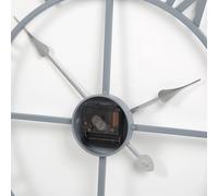 Home Garden Direct EOS - Skeleton Wall Clock with Roman Numerals - 60x60cm in Grey | Size: 60x60 cm Home Garden Direct Grey 60x60 cm