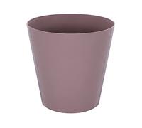 Home Garden Ornaments Plant Pots Indoor Durable Indoor Plant Pot - Aga Plastic Cache Pot Vibrant Colours Flower Pots (Diameter: 13cm, Colour: Heather)