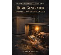 Home Generator Installation & Service Guide: The Complete Homeowner's Manual for Selecting, Installing, Wiring, and Maintaining Standby and Portable Generator Systems