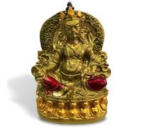 HOME GENIE Colored Kuber Statue | Lord Kuber Idol for Wealth & Prosperity | Hindu Religious Decor | Premium Resin Finish | Height: X cm