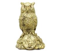 HOME GENIE Feng Shui Owl A Symbol of Wisdom and Protection from Evil, Owl Bird Figure/Gift Purpose
