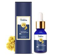Home Genie Helichrysum Oil (Helichrysum Italicum) 100% Pure Natural Essential Oil Organic Oil Steam Distilled for Skin Care, Colds, Coughs, Sore Muscles & Joints - 15ml(0.50floz), with Dropper