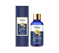 Home Genie Helichrysum Oil (Helichrysum Italicum) 100% Pure Natural Essential Oil Organic Oil Steam Distilled for Skin Care, Colds, Coughs, Sore Muscles & Joints - 30ml(1.01floz), with Dropper