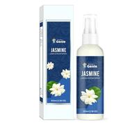 Home Genie Jasmine Linen And Room Spray Air Freshener | Long Lasting Aromatic Scent | Made With Essential Oils - 100ml / 3.38 fl oz