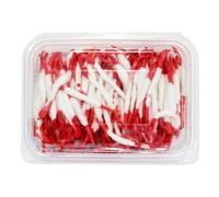 HOME GENIE Long Burning Red & White Cotton Wicks for Diya - Handmade Puja Batti for Oil Lamps - 30g Pack | Premium Round Cotton Wicks for Temple, Daily Aarti & Festivals