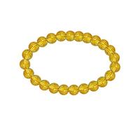 HOME GENIE "Natural Citrine Crystal Bracelet for Wealth and Abundance | Healing Gemstone Jewelry for Men and Women