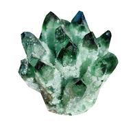Home Green Phantom Crystal Ghost Quartz Cluster,400~500g