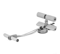 Home Gym Ab Roller Alternative with Suction Cup Base and Pull Rope, Lightweight Sit Up Support Device for Various Floors(gray)